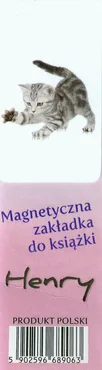 Magnetyczna zakładka do książki Kot mały