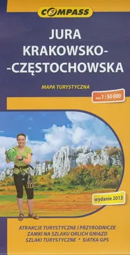 Jura Krakowsko-Częstochowska mapa turystyczna 1:50000 - Outlet