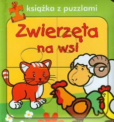 Zwierzęta na wsi Książka z puzzlami - Dorota Głośnicka