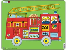Puzzle Wóz strażacki 10