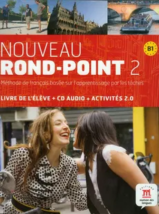 Nouveau Rond-Point 2 B1 Podręcznik + CD - Outlet