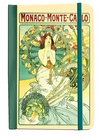 Notatnik Alfons Mucha - Monaco