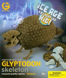 Wykopaliska Epoka lodowcowa Glyptodon
