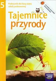 Tajemnice przyrody 5 Podręcznik z płytą CD - Ryszard Kozik, Janina Ślósarczyk, Feliks Szlajfer
