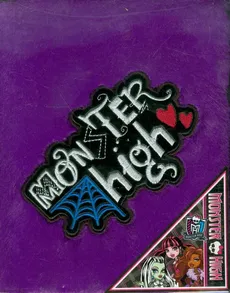 Brulion A5 Monster High w kratkę 96 kartek fioletowy włochacz