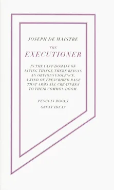 The Executioner - Outlet - Joseph Maistre