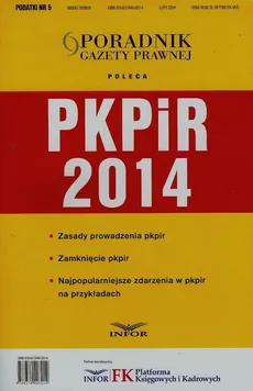 PKPiR 2014 + CD - Outlet