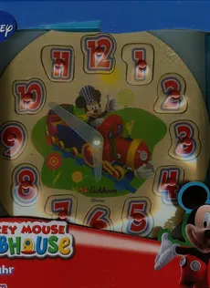 Zegar do nauki godzin Mickey Mouse