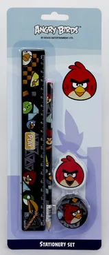 Zestaw szkolny 4 elementy Angry Birds Play
