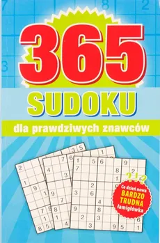 365 Sudoku dla prawdziwych znawców - Outlet