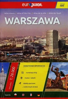 Warszawa atlas miasta - Outlet