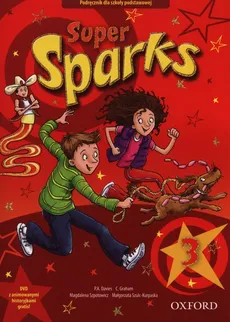 Super Sparks 3 Podręcznik z płytą DVD - Magdalena Szpotowicz, Małgorzata Szulc-Kurpaska