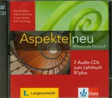Aspekte Neu B1+ 2 CD do Lehrbuch