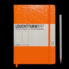 Notes Medium Leuchtturm1917 Neon gładki pomarańczowy 345060