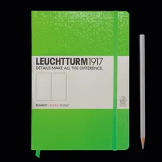 Notes Medium Leuchtturm1917 Neon gładki zielony 345059
