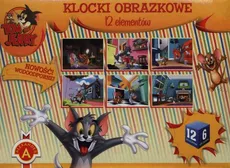 Tom and Jerry  Klocki obrazkowe 12 elementów