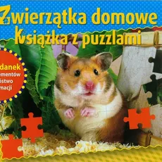 Zwierzątka domowe Książka z puzzlami