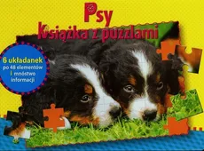 Psy Książka z puzzlami