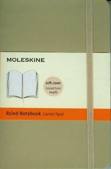 Notes P Moleskine Classic w linie beżowy
