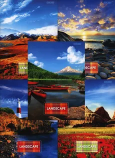 Brulion A5 Top-2000 w kratkę 96 kartek Landscape mix