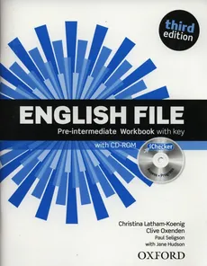 English File Pre-Intermediate Workbook with key + CD - Outlet - Christina Latham-Koenig, Clive Oxenden