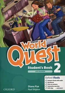 World Quest 2 Student's Book +MultiROM - Diana Pye, Paul Shipton