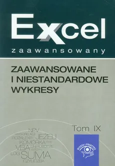 Excel zaawansowany Zaawansowane i niestandardowe wykresy - Outlet - Malina Cierzniewska-Skweres, Jakub Kudliński