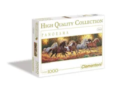 Puzzle 1000 High Quality Collection Panorama Running horses