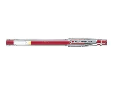 Długopis żelowy Pilot G-Tec-C4 Czerwony Extra Fine - Outlet
