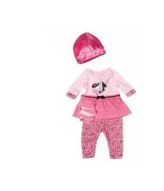 Ubranko dla lalek Baby born Classic City Style różowe