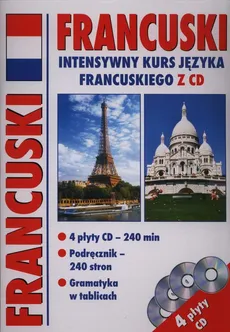 Francuski Intensywny kurs języka francuskiego z CD