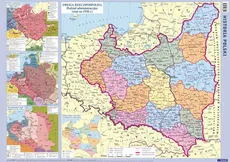 Mapa Historia Polski + pisak