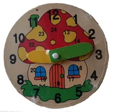 Drewniany zegar