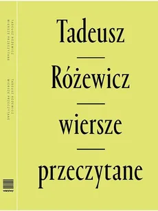 Wiersze przeczytane - Tadeusz Różewicz