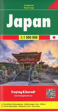 Japonia mapa 1:1 000 000