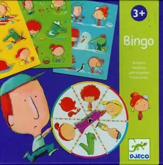 Kartonowa gra bingo Pory roku