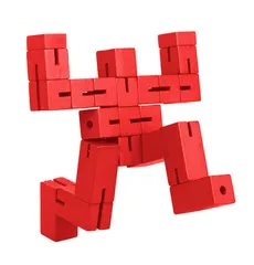 Łamigłówka Puzzleman czerwony