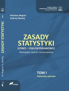 Zasady statystyki jedno i dwuwymiarowej - Outlet - Andrzej Mantaj, Wiesław Wagner