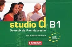 Studio d B1 Vokabeltaschenbuch Zeszyt słówek - Outlet