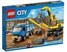 Lego City Koparka i ciężarówka