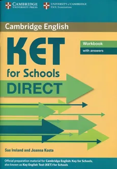 KET for Schools Direct Workbook with answers - Outlet