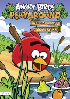 Angry Birds Playground Czerwony koloruje i łamie główkę