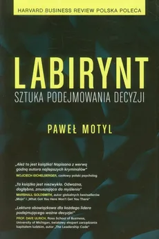 Labirynt Sztuka podejmowania decyzji - Paweł Motyl