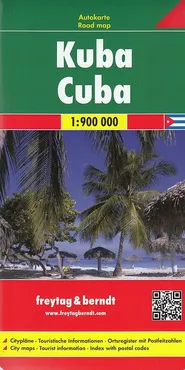 Kuba mapa 1:900 000 Freytag & Berndt