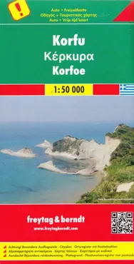 Korfu mapa 1:50 000 - Outlet