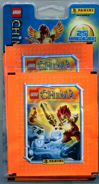 Blister z naklejkami Lego China