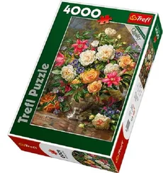 Puzzle 4000 Kwiaty dla Królowej Elżbiety