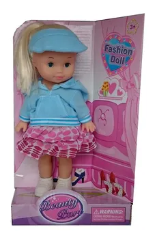 Lalka Fashion Doll niebieska czapka