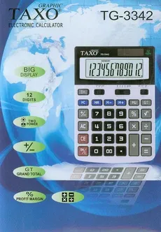 Kalkulatot Taxo TG-3342 srebrny