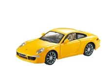 Auto metalowe Porsche Carrera S żółty